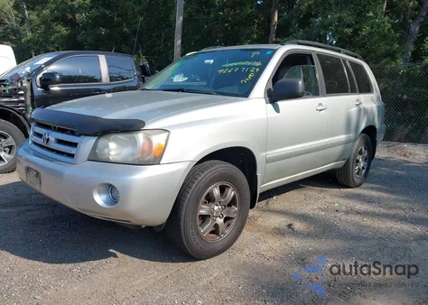 2004 Toyota Highlander V6 from USA, damaged, VIN JTEEP21A540051869